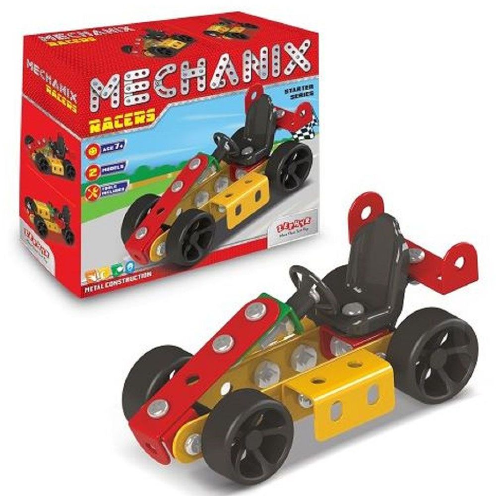 Mechanix - Starter Racers 12 Parts & 2 Engineering Models