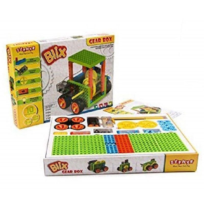 Blix - Gear Box Construction Set - 100pcs