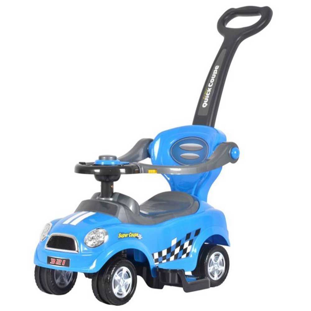 Megastar - My Lil Sunshine Push Car With Handle - Blue