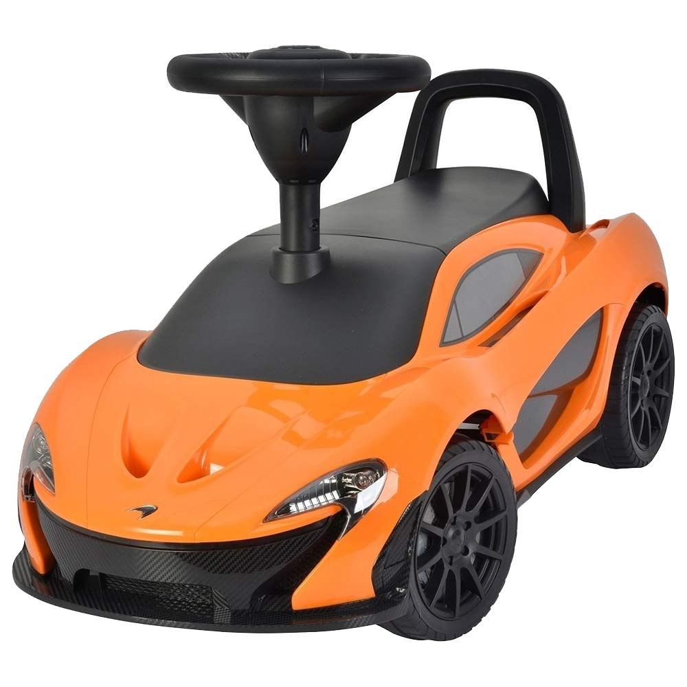 Megastar - Licensed Mc Larren Push Car - Orange