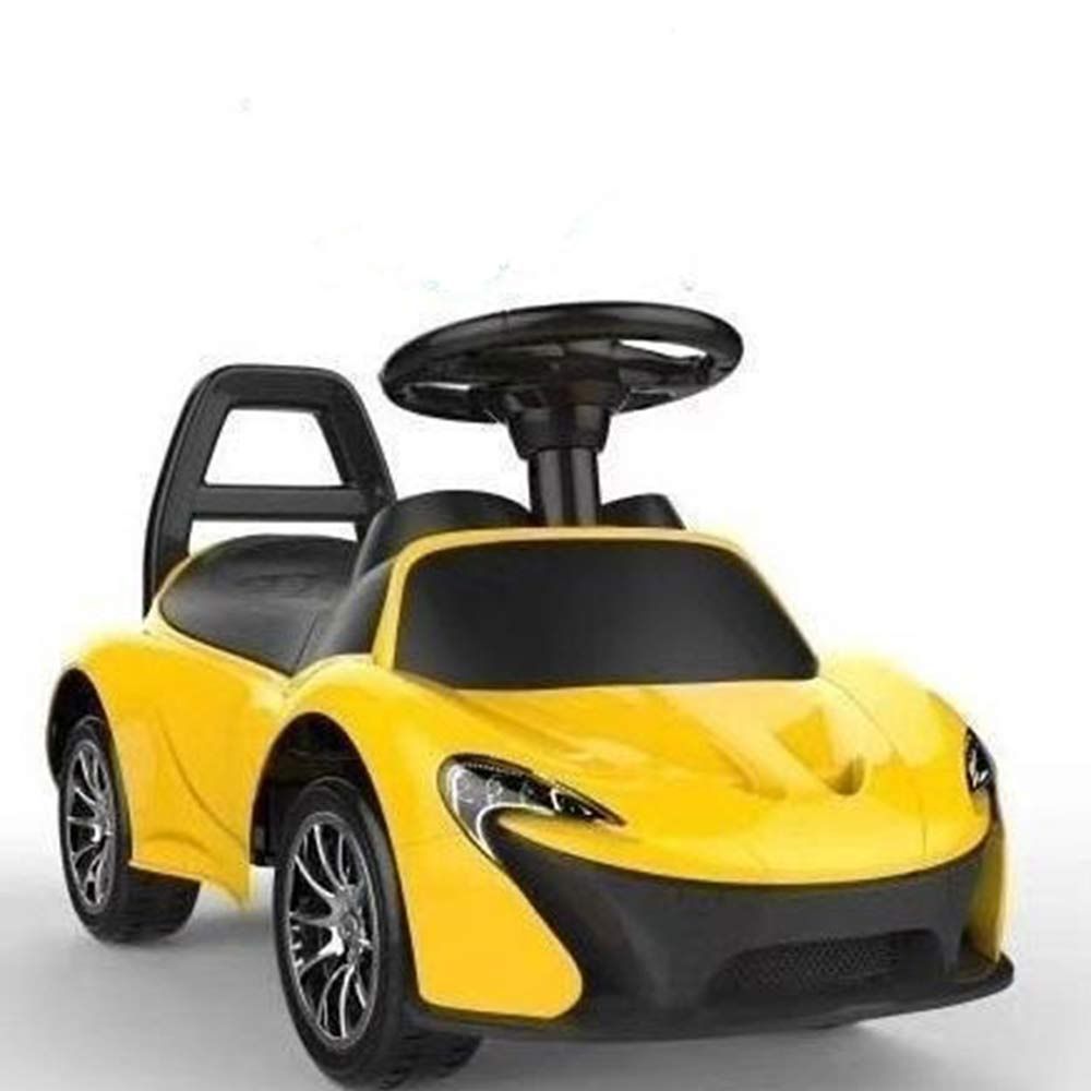 Megastar - Licensed Mc Larren Push Car - Yellow