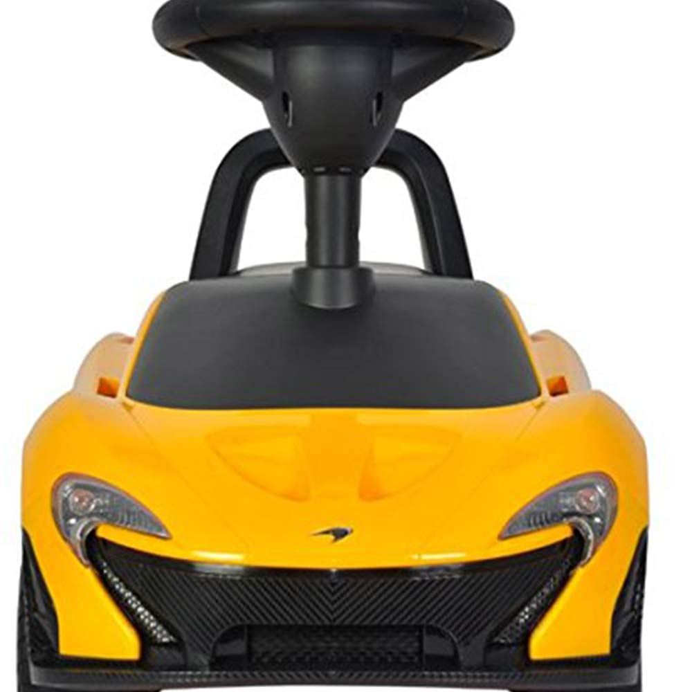 Megastar - Licensed Mc Larren Push Car - Yellow