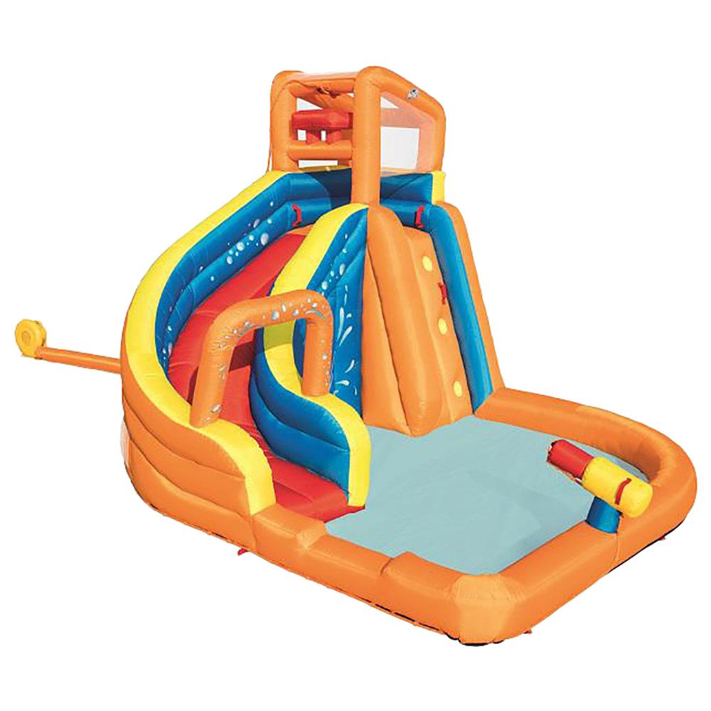 Bestway - Blast Zone Hydro Water Park With Slider - Bouncer & Play Pool