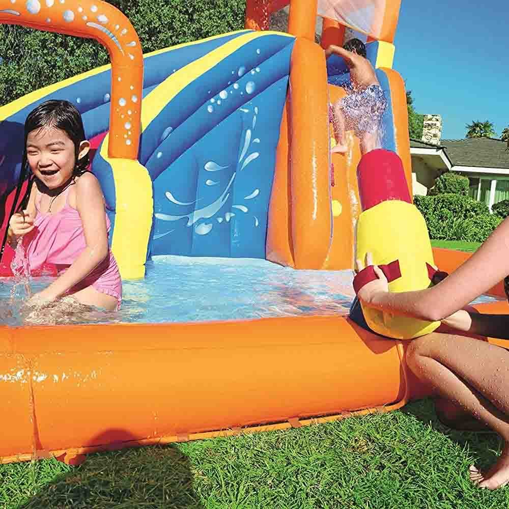 Bestway - Blast Zone Hydro Water Park With Slider - Bouncer & Play Pool