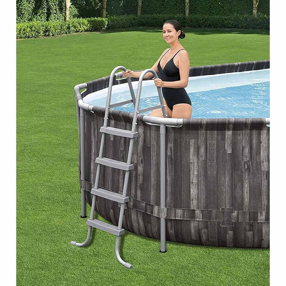 Bestway - Pool Set Power Steel Oval W/ Filter 610x366x122cm