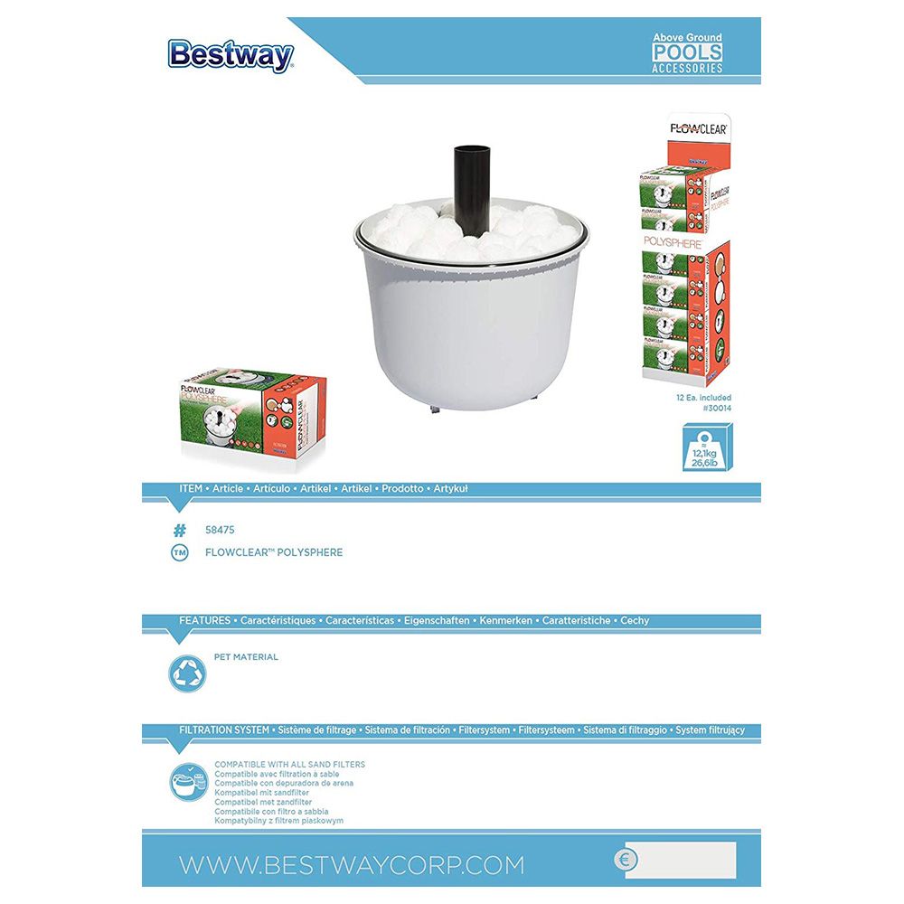 Bestway - Flowclear Polyshere