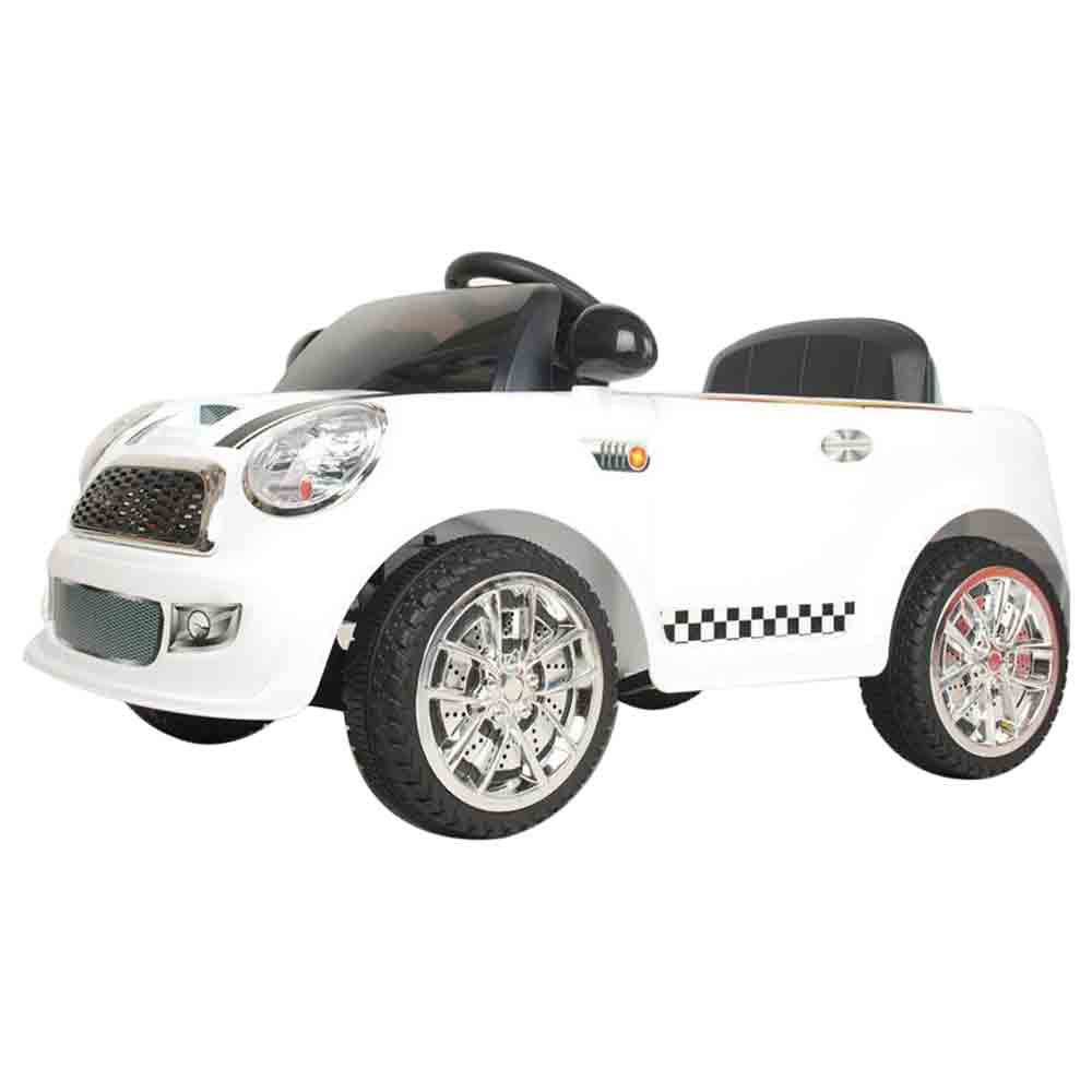 Megastar - Mini Coupe 6v Ride On Car - White