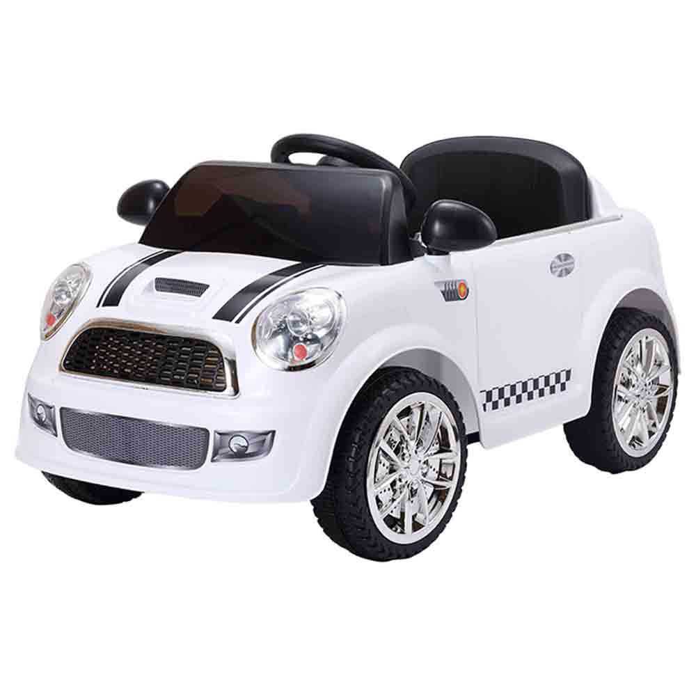 Megastar - Mini Coupe 6v Ride On Car - White