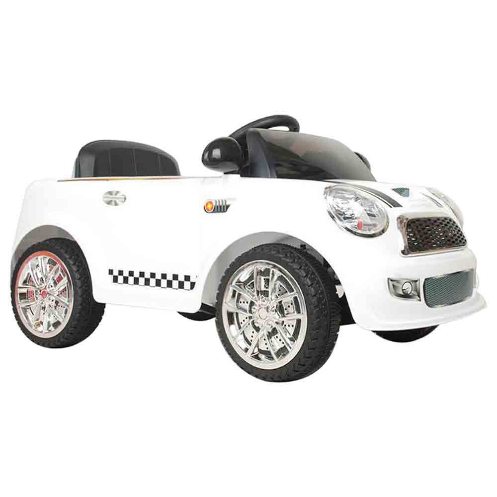 Megastar - Mini Coupe 6v Ride On Car - White