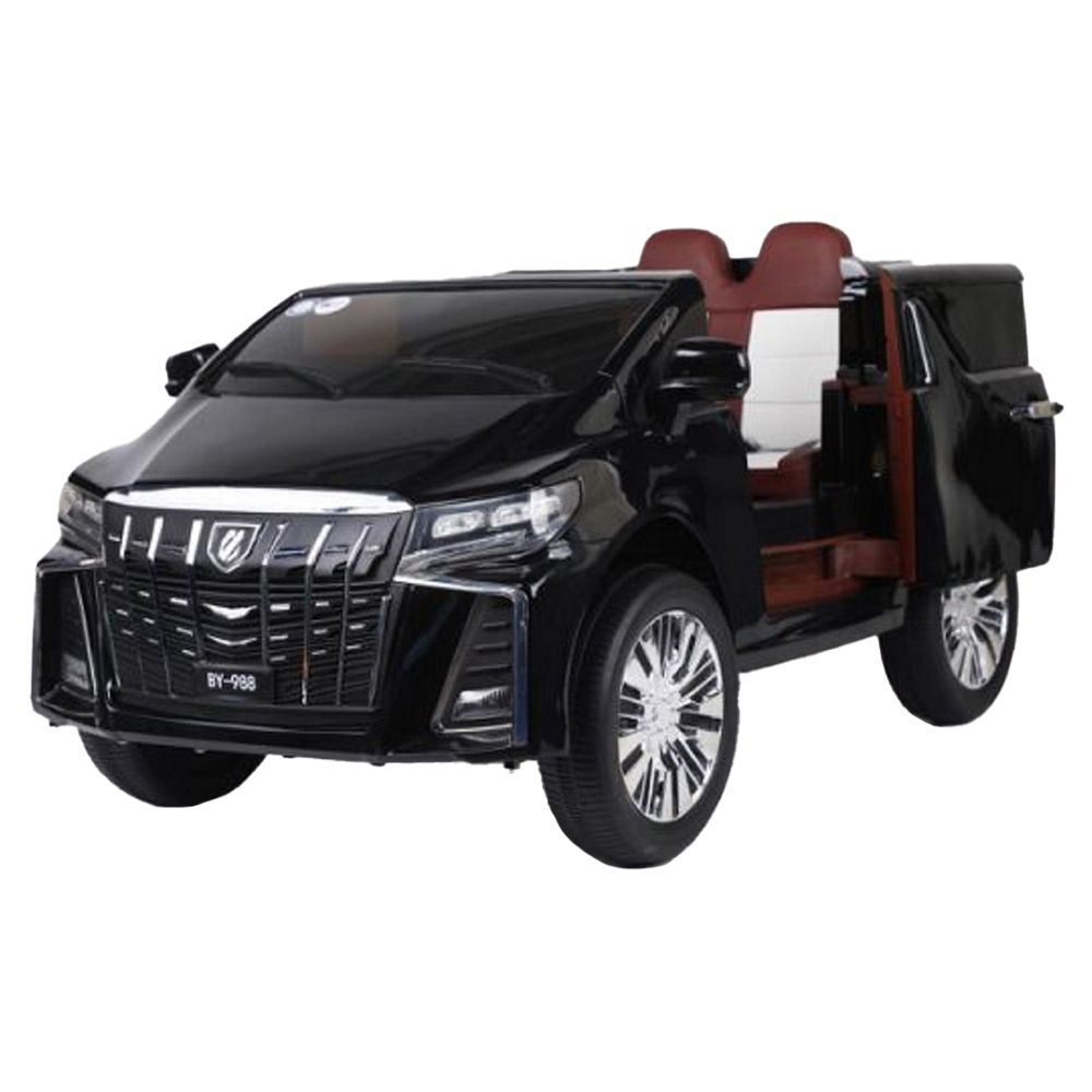 Megastar - Sports Highlander SUV 2 Seater Police Car 12V - Black