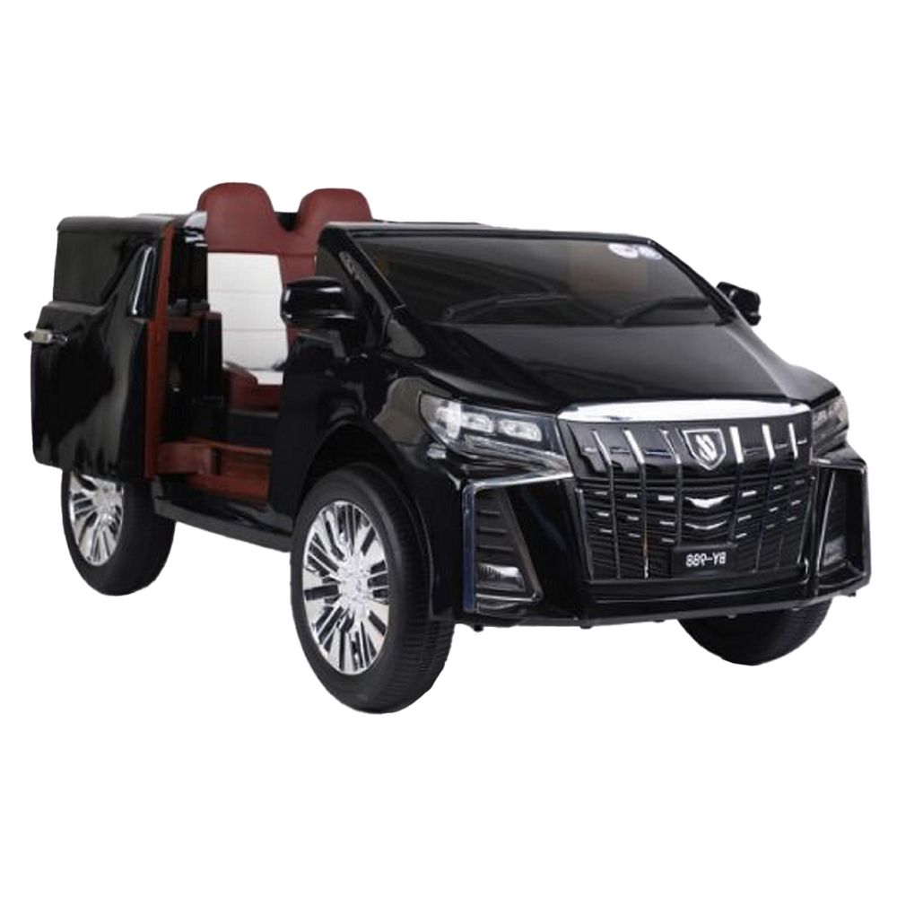 Megastar - Sports Highlander SUV 2 Seater Police Car 12V - Black