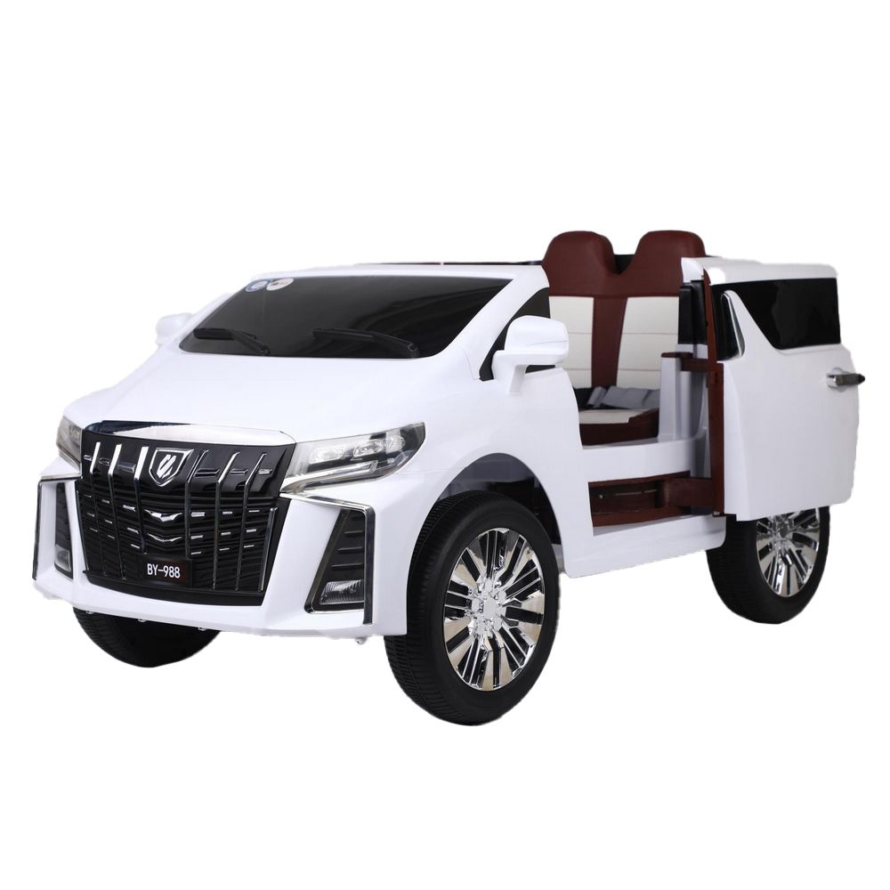 Megastar - Sports Highlander SUV 2 Seater Police Car 12V - White