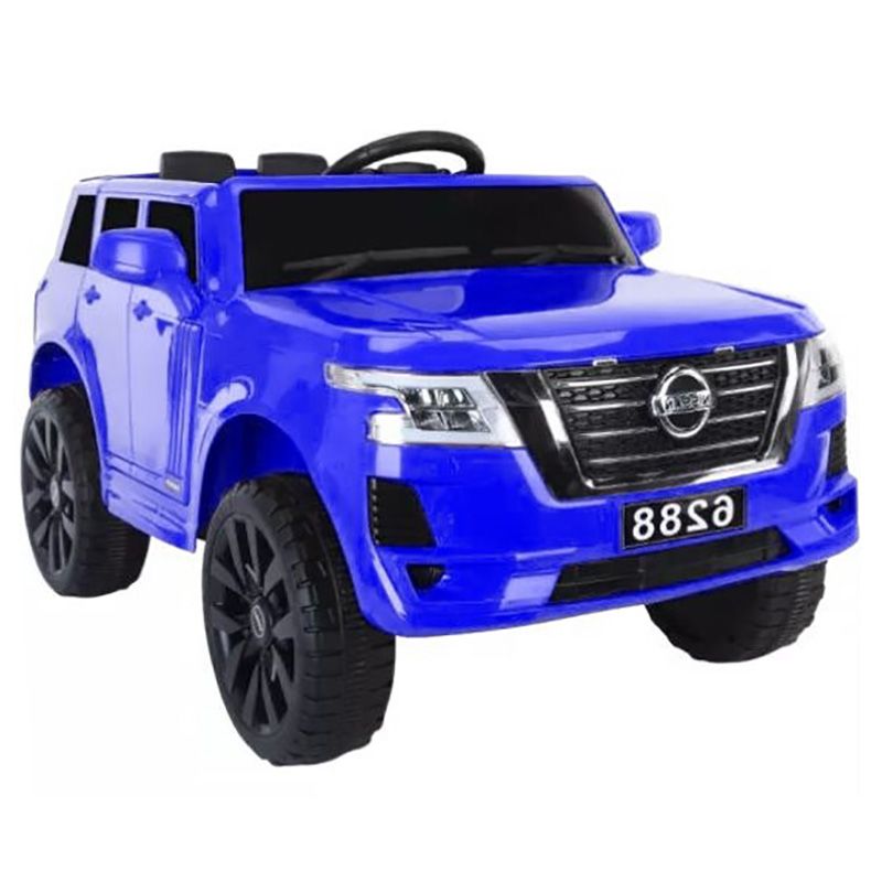 Megastar - Ride On Patrol Sweeper SUV Car - 12V - Blue