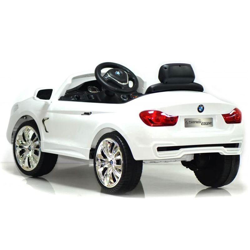 Megastar - Kids Licensed Bmw 12V Ride On Coupe Car - White