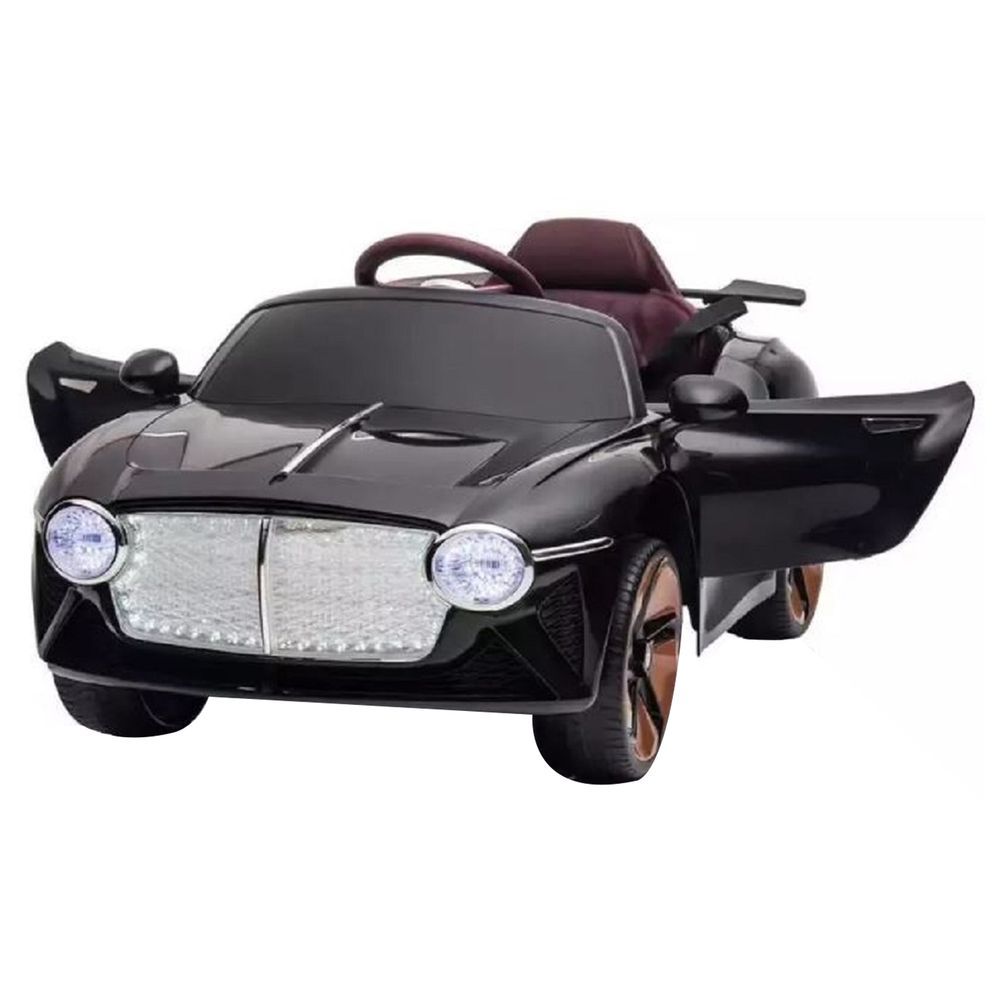 Megastar - Ride-on Cyber Kids Battery Powered Car 12V - Black