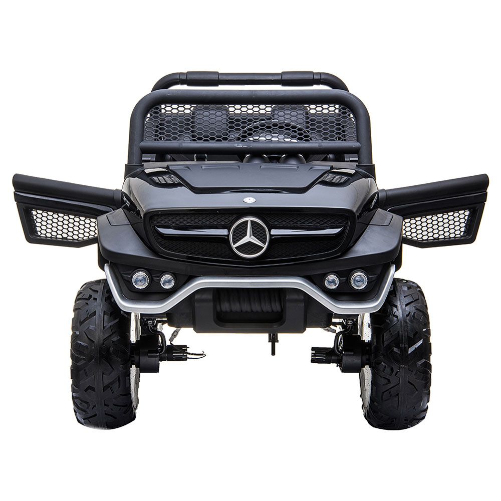 Megastar - Ride On Mercedes Benz Dragoon 12V Truck - Black