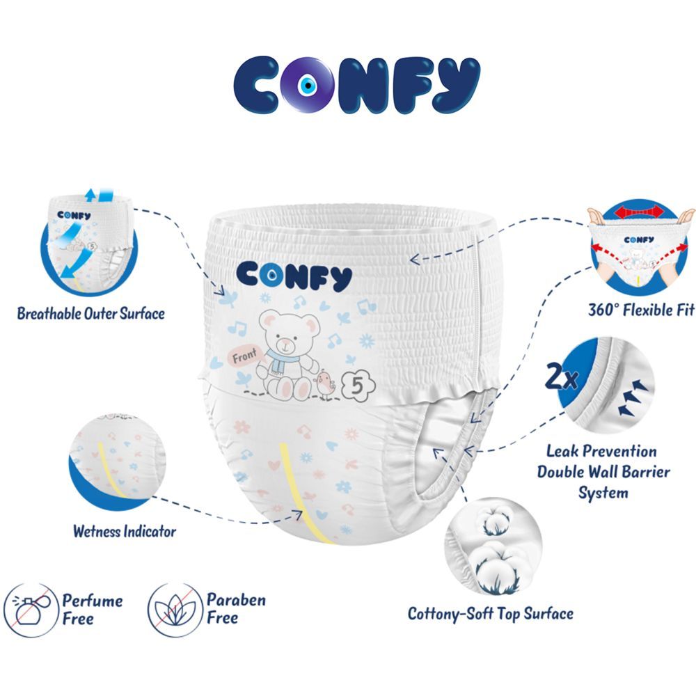 Confy - Premium Diaper Pants - Extra Large Eco Pack Size 6 - 16+kg - 20 Diapers