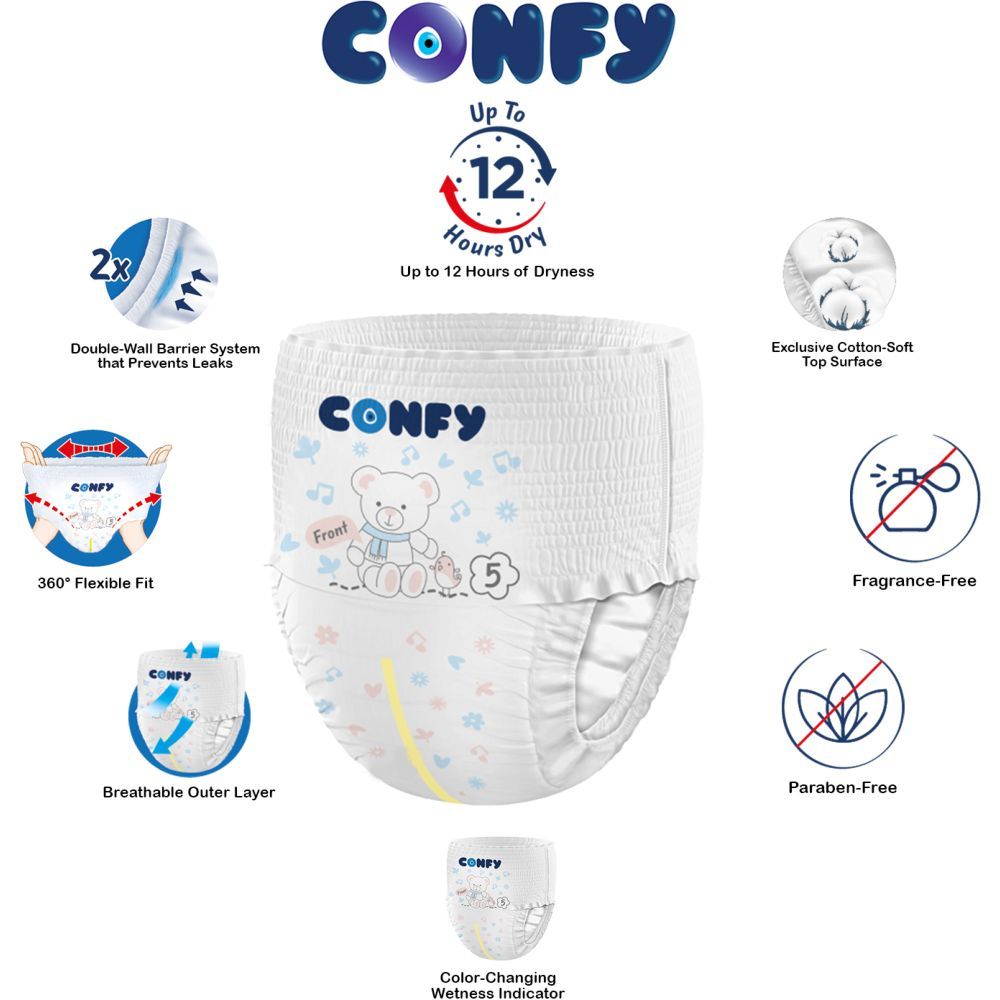 Confy - Premium Diaper Pants - Extra Large Eco Pack Size 6 - 16+kg - 20 Diapers