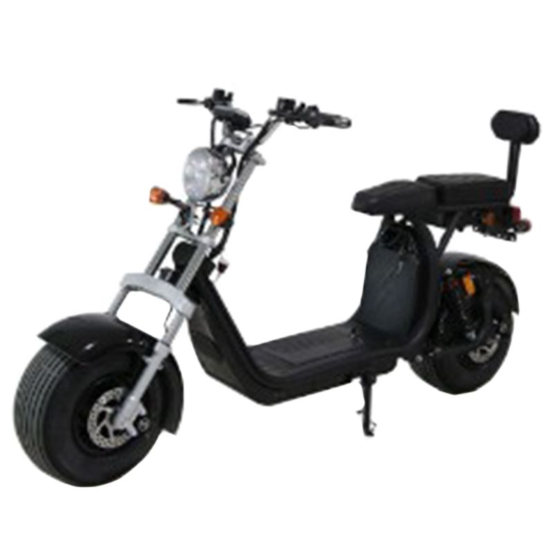 Megawheels - 60V Stylish Groovy Fat Tyre Scooter - Black