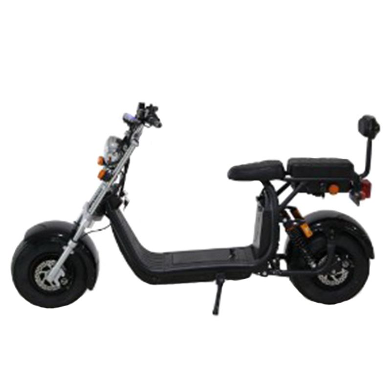 Megawheels - 60V Stylish Groovy Fat Tyre Scooter - Black