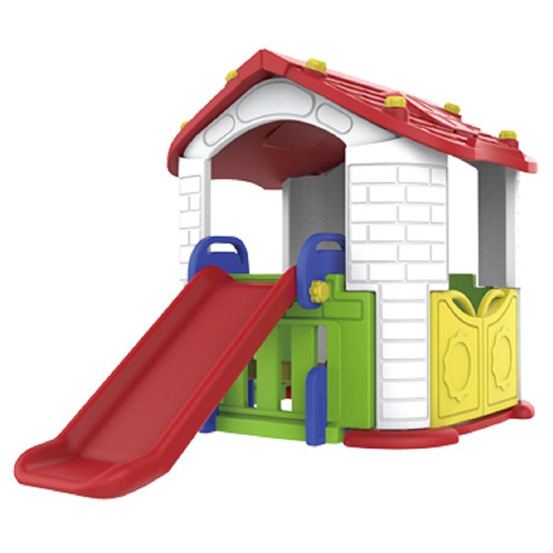 Megastar - Multicolor Playhouse W/ Slide