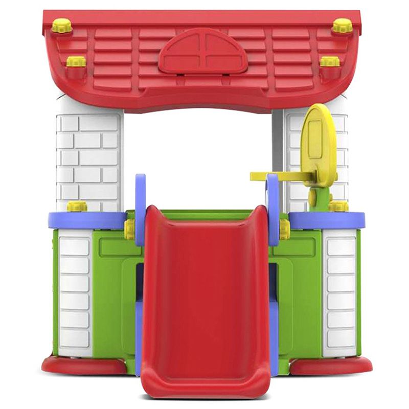 Megastar - Multicolor Playhouse W/ Slide