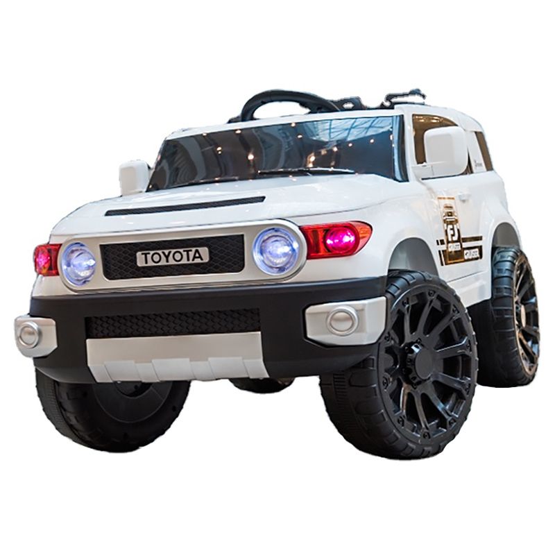 Megastar - Ride-On 12V Toyota Style Truck W/ Seat - White