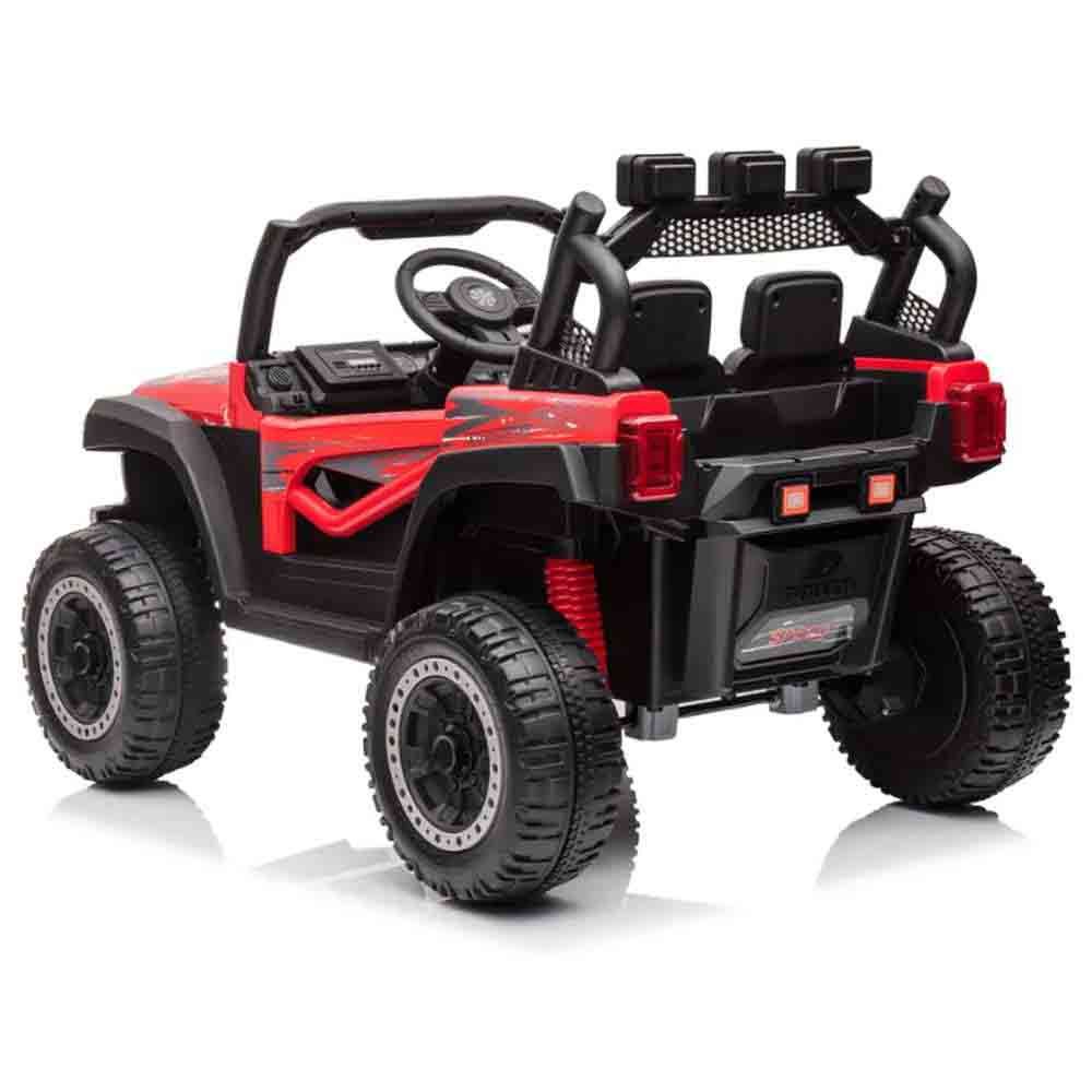 Megastar - Ride-on Willy's Jeep Car W/ Remote Control - Red