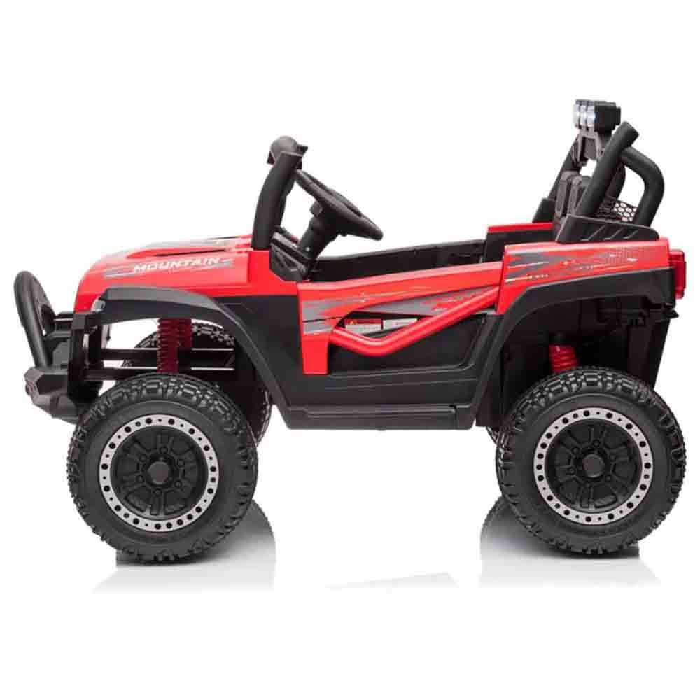 Megastar - Ride-on Willy's Jeep Car W/ Remote Control - Red