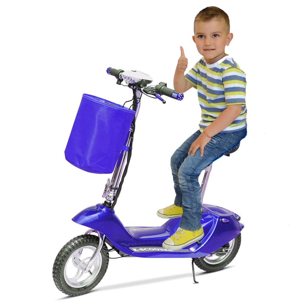 Megawheels 24 V Whopper Foldable Scooter - Blue