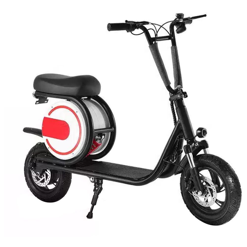 Megastar - Megawheels Foldable Go Uber Electric LED Bike 36V - Black