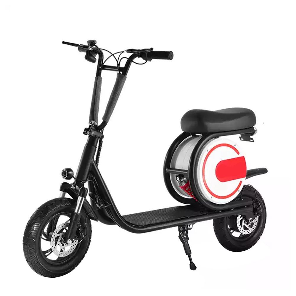 Megastar - Megawheels Foldable Go Uber Electric LED Bike 36V - Black