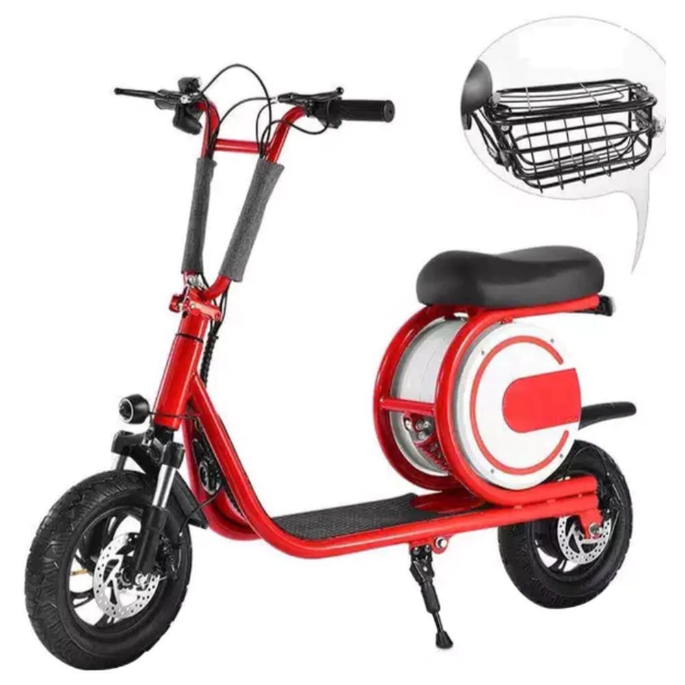 Megastar - Megawheels Foldable Go Uber Electric LED Bike 36V - Red