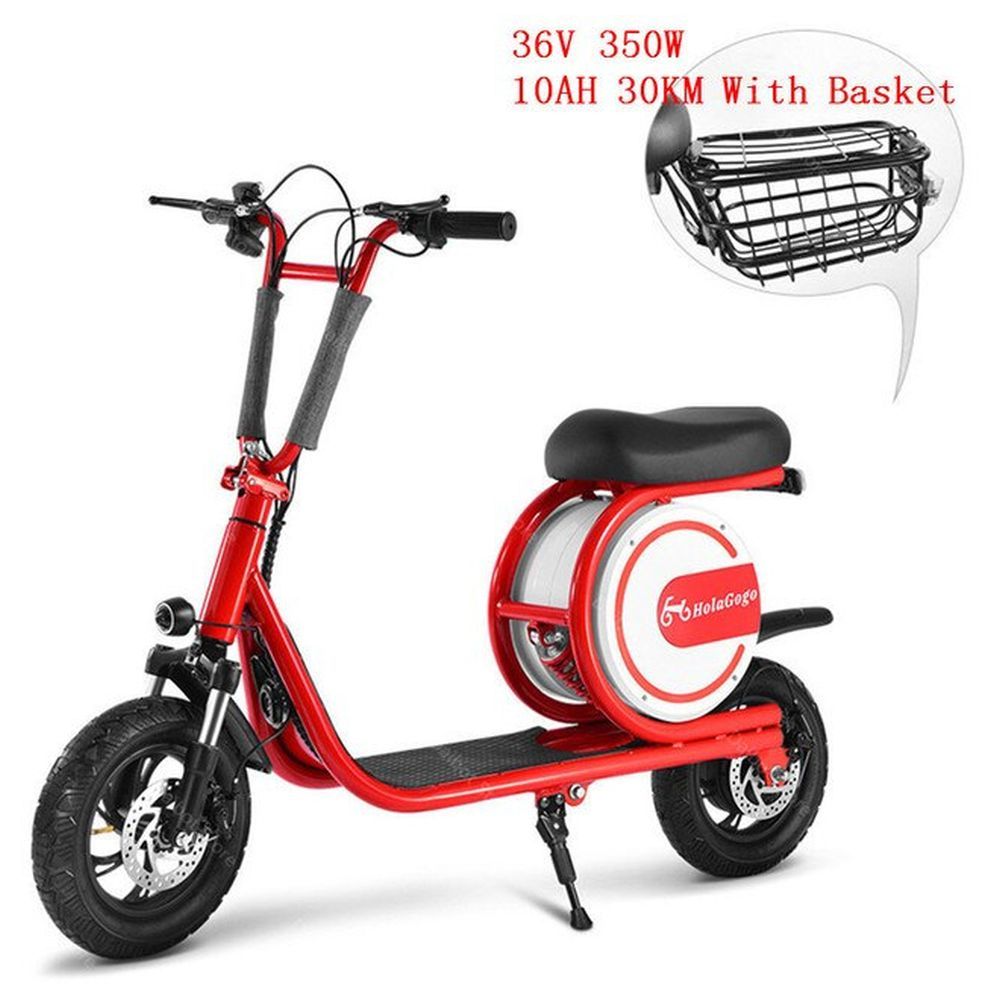 Megastar - Megawheels Foldable Go Uber Electric LED Bike 36V - Red