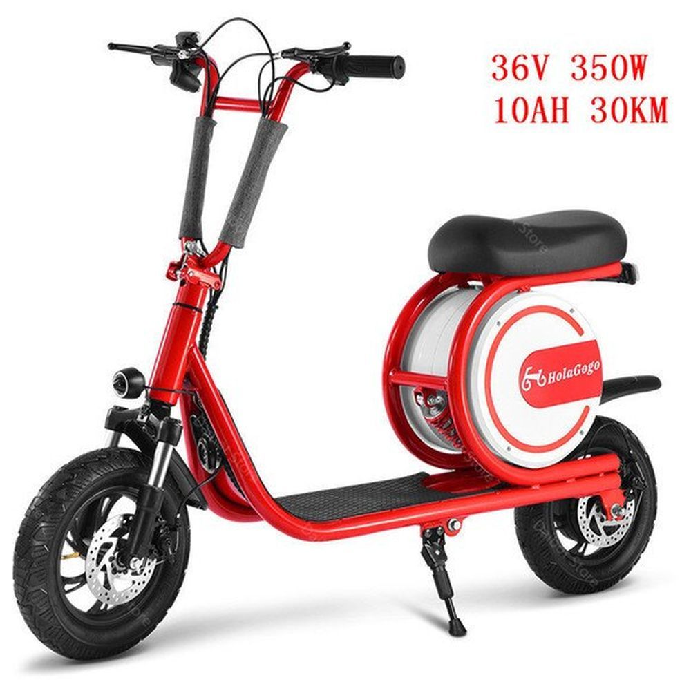 Megastar - Megawheels Foldable Go Uber Electric LED Bike 36V - Red