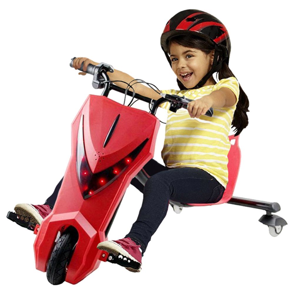 Megastar - 3 Wheelie Drifter Trike 36v - Red