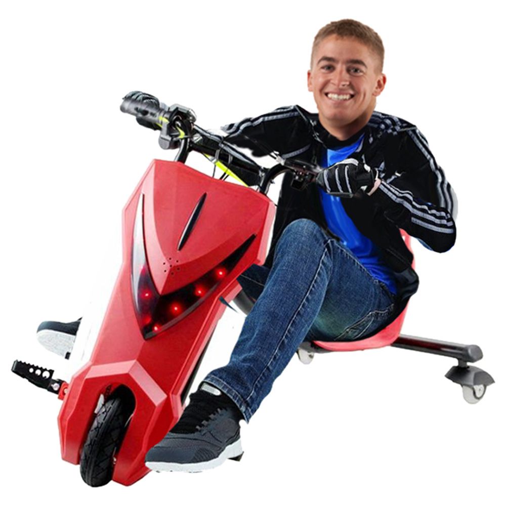 Megastar - 3 Wheelie Drifter Trike 36v - Red