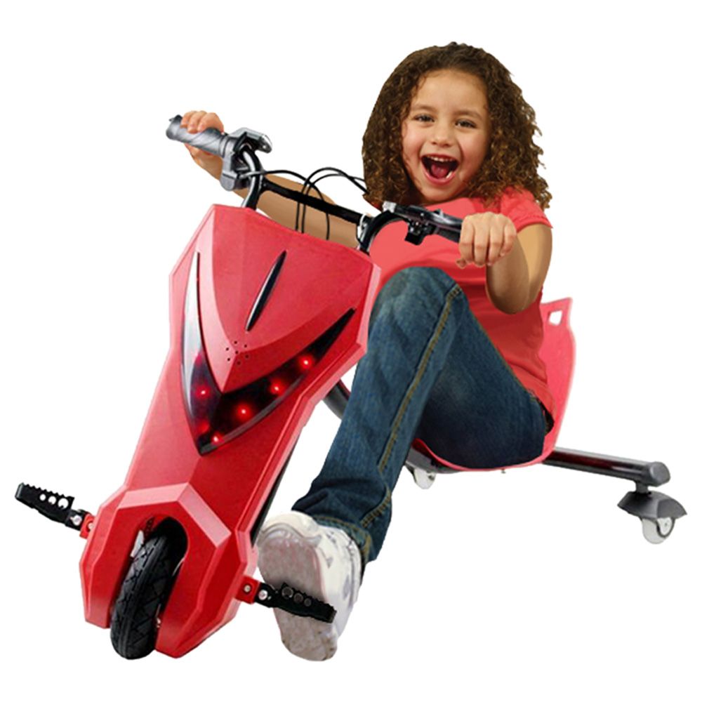 Megastar - 3 Wheelie Drifter Trike 36v - Red