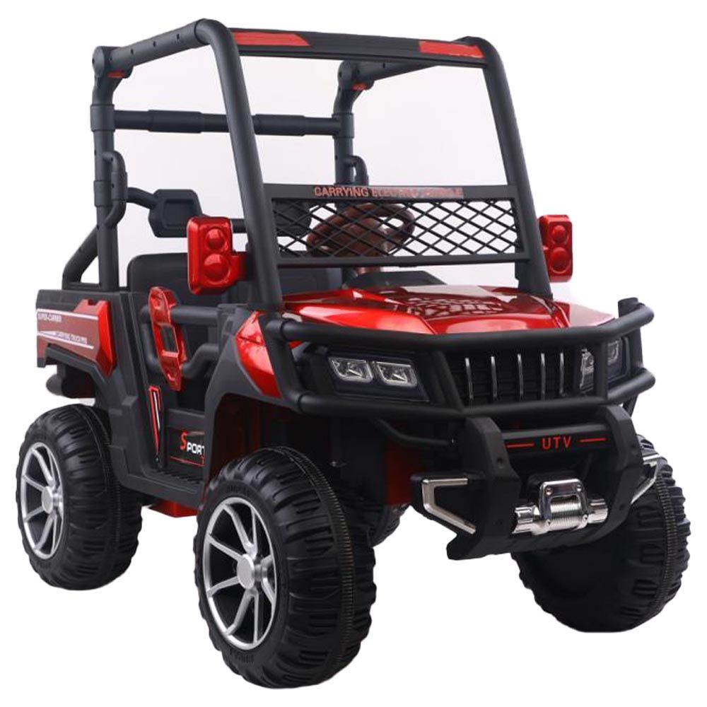 Megastar - Ride-on Special Forces Army Kids Jeep 12V - Red