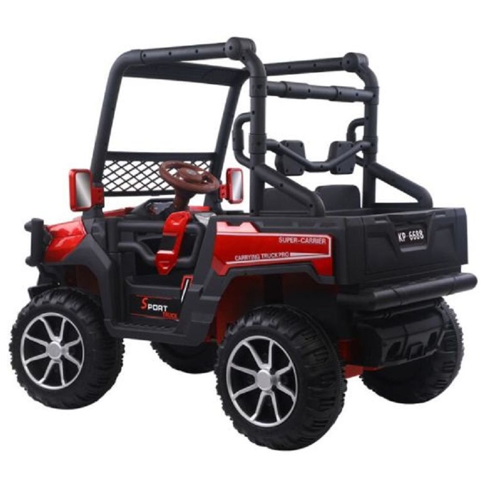 Megastar - Ride-on Special Forces Army Kids Jeep 12V - Red