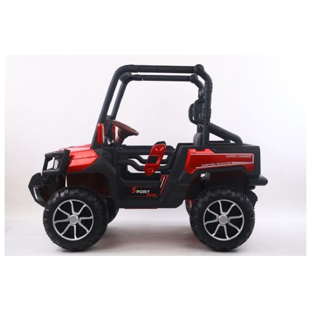 Megastar - Ride-on Special Forces Army Kids Jeep 12V - Red