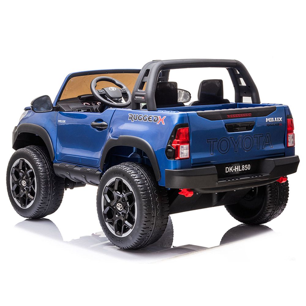 Megastar - Toyota Hilux 2 Seater SUV Ride-on Car 12V - Metallic Blue