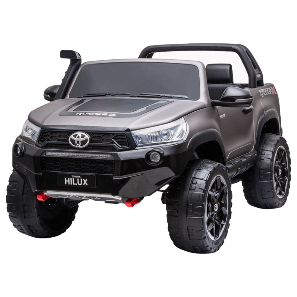 Megastar - Toyota Hilux 2 Seater SUV Ride-on Car 12V - Metallic Grey