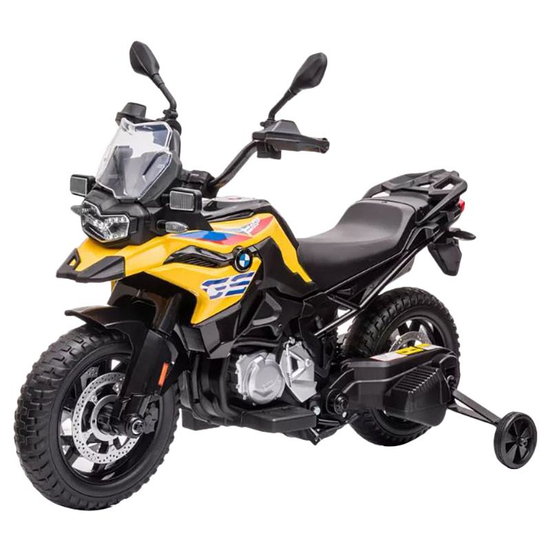 ميجا ستار - دراجة شرطة نارية للركوب F850 Gs مرخصة - أبيض