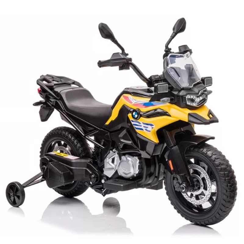 ميجا ستار - دراجة شرطة نارية للركوب F850 Gs مرخصة - أبيض