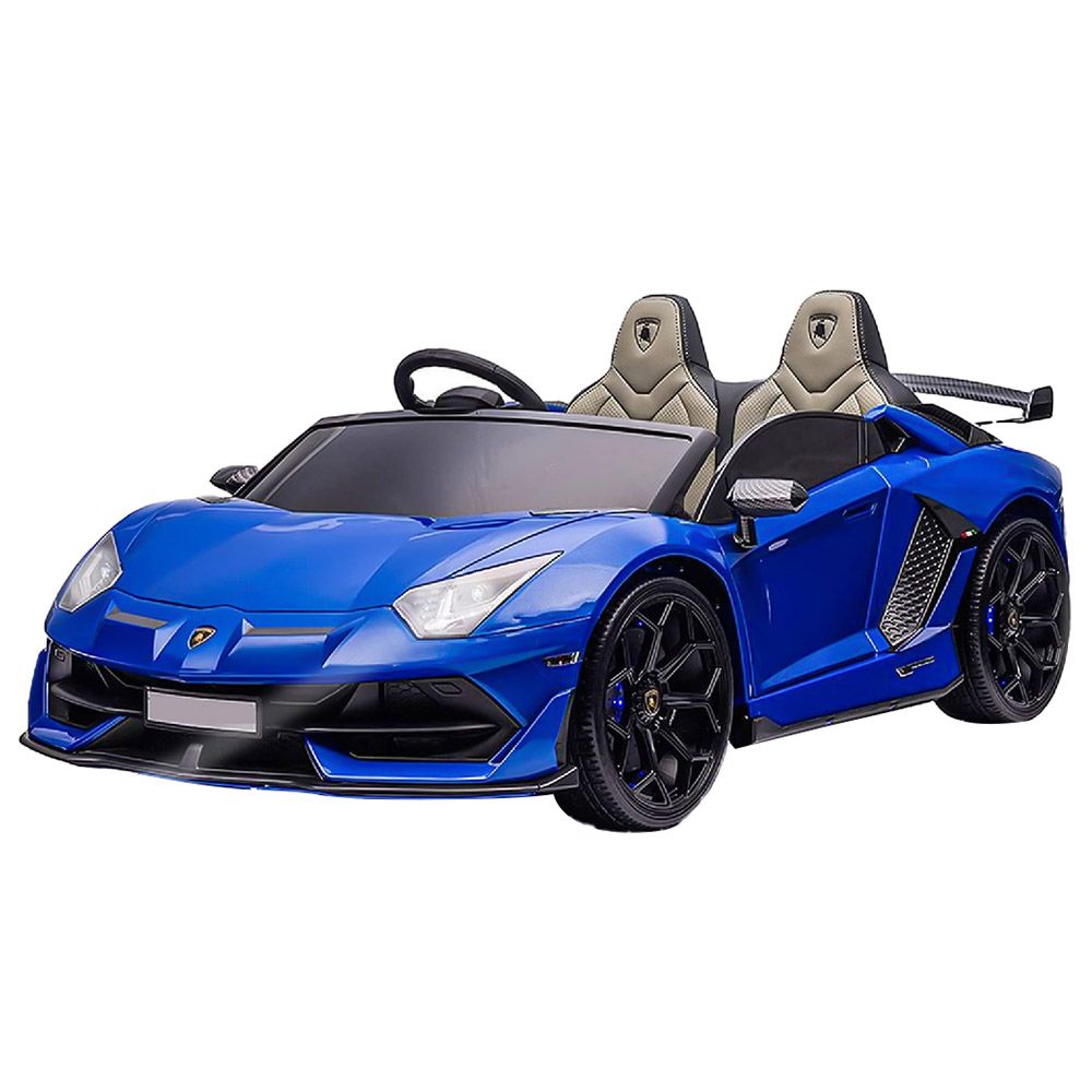 Megastar - Licensed 2 Seater Lamborghini Ride-On 24V - XXL - Blue