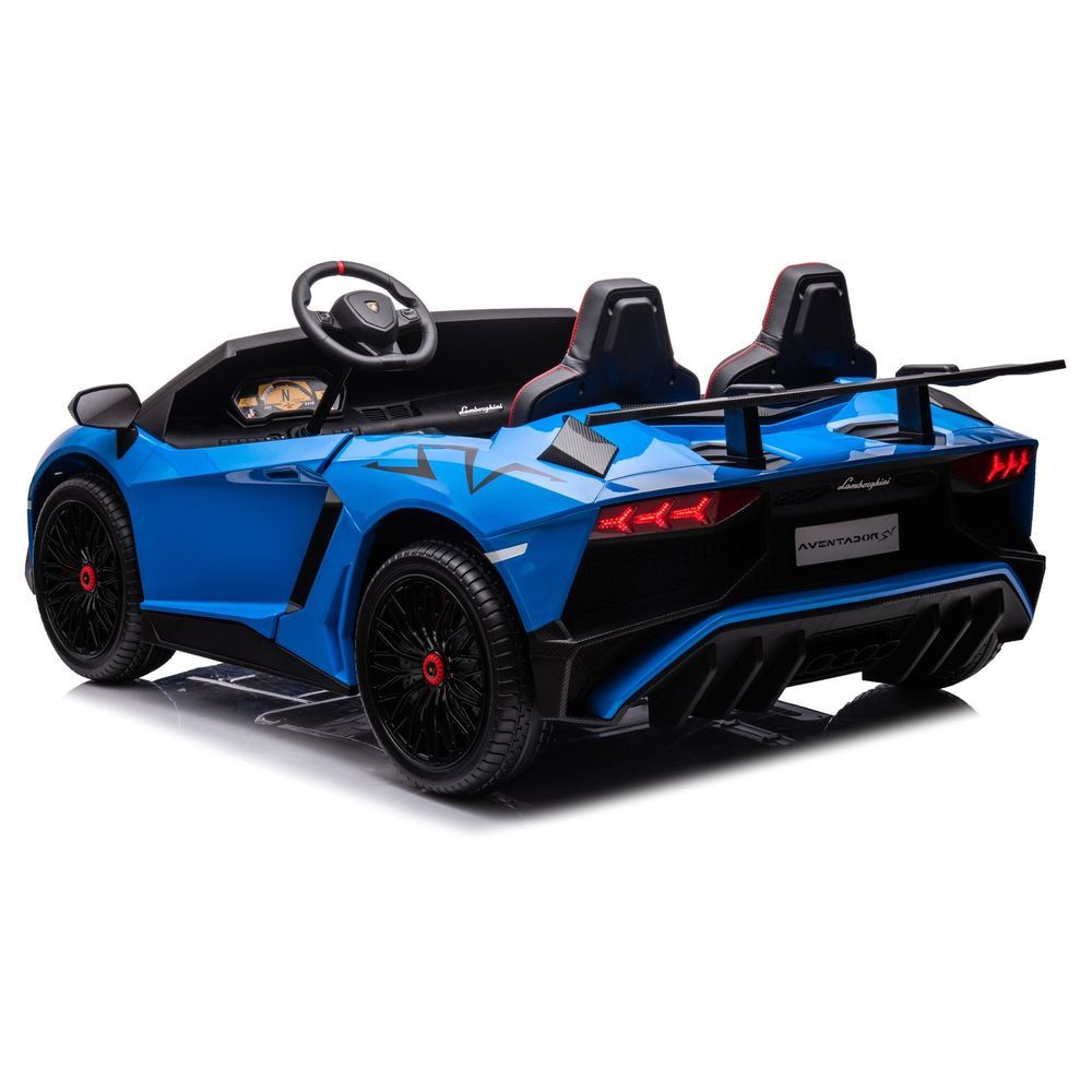 Megastar - Licensed 2 Seater Lamborghini Ride-On 24V - XXL - Blue