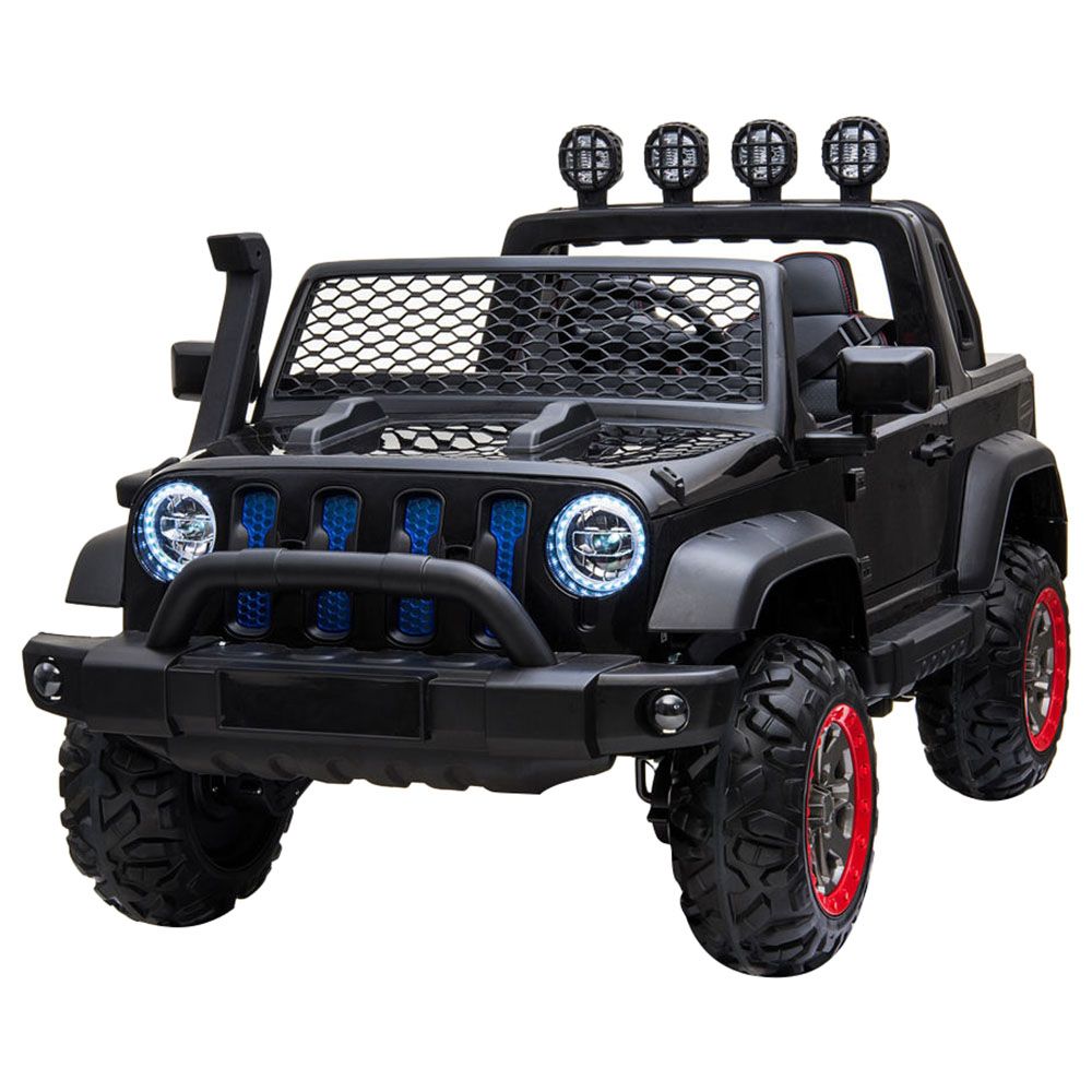 Megastar - Ride-On Electric Azure Jeep 12V - Black