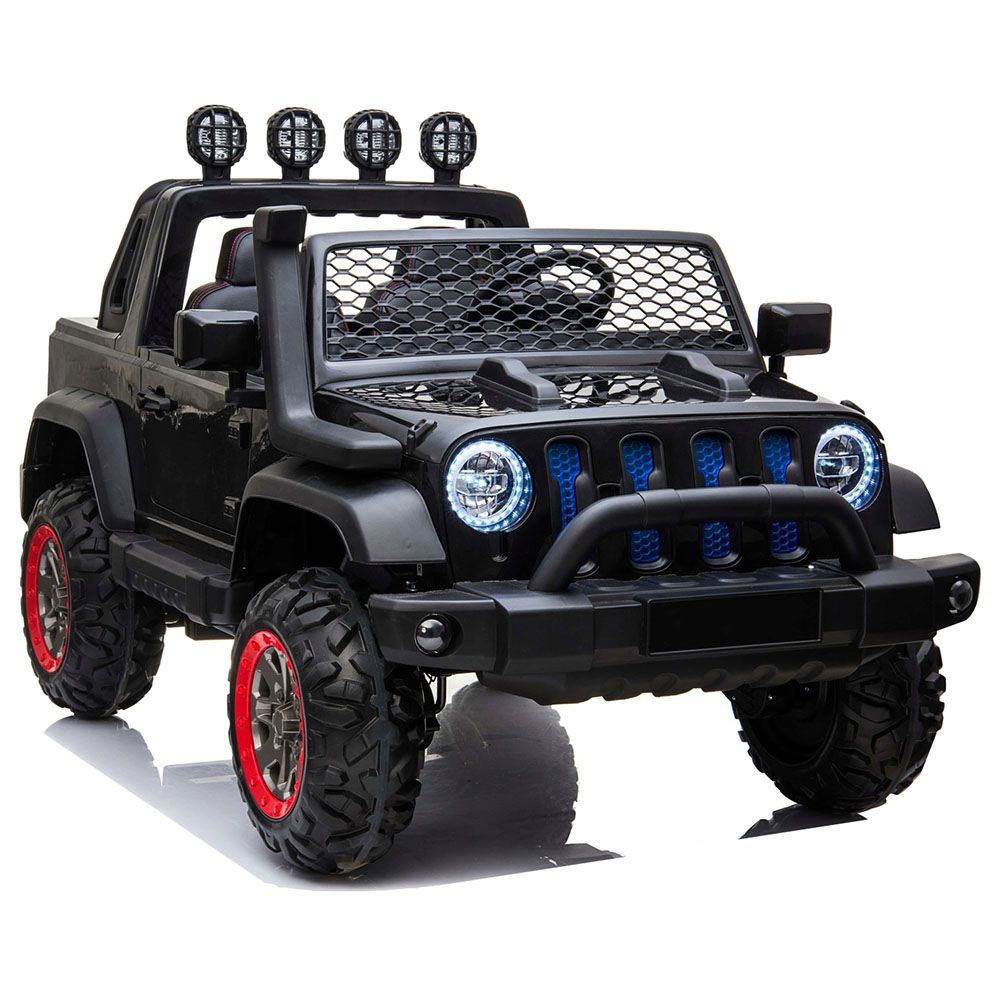 Megastar - Ride-On Electric Azure Jeep 12V - Black