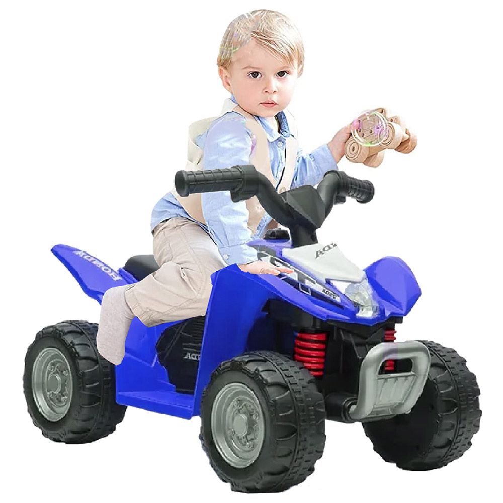 Megastar - Ride On Honda ATV Quad Bike For Little Riders - Blue